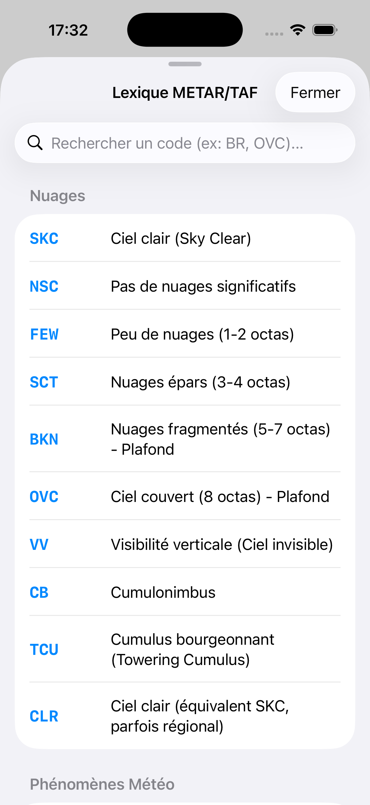 Capture d'écran iPhone 2